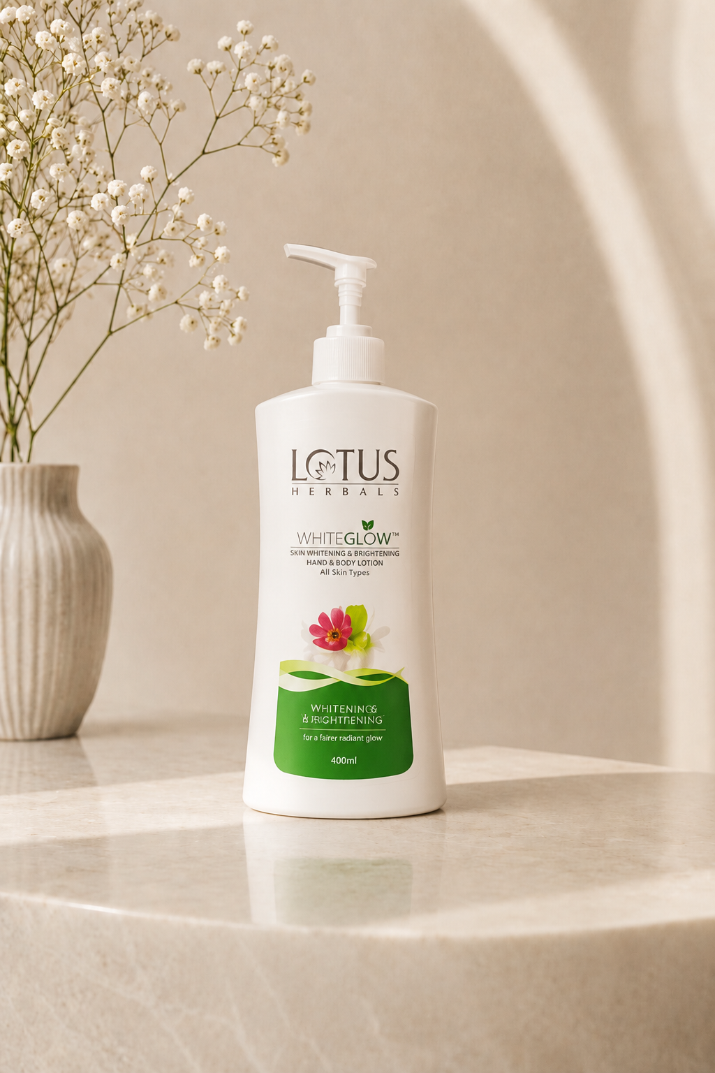 Lotus Herbals WHITEGLOW Skin Brightening Hand & Body lotion SPF 25 PA+++