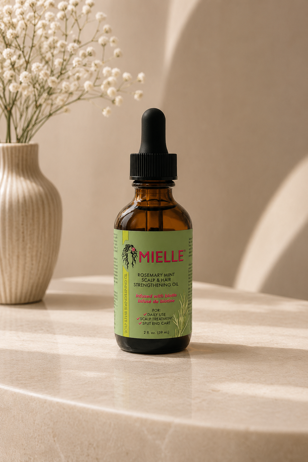 Mielle Rosemary Mint Scalp & Hair Strengthening Oil