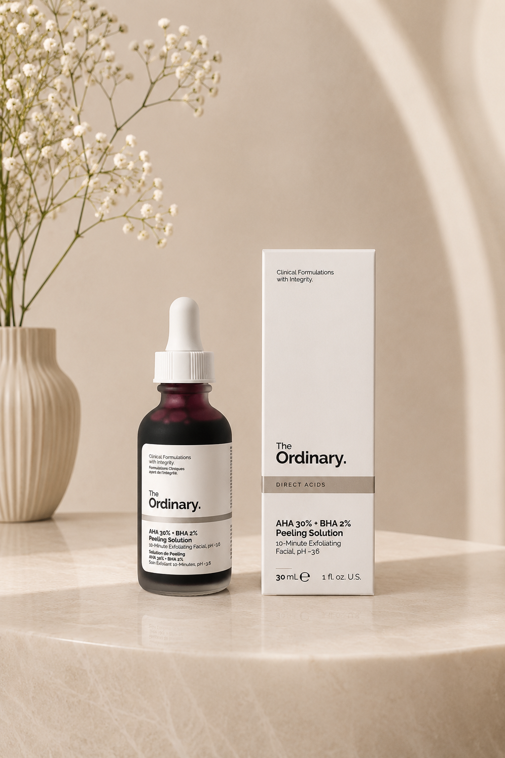 The Ordinary AHA 30% + BHA 2% Peeling Solution
