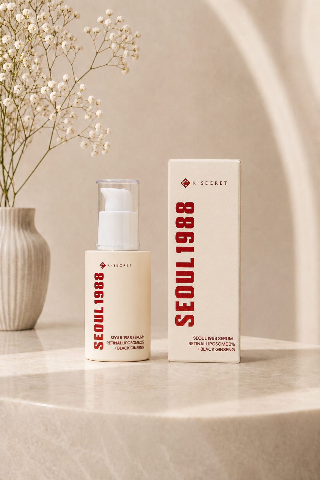 K-Secret Seoul 1988 Retinal Liposome 2% + Black Ginseng Serum