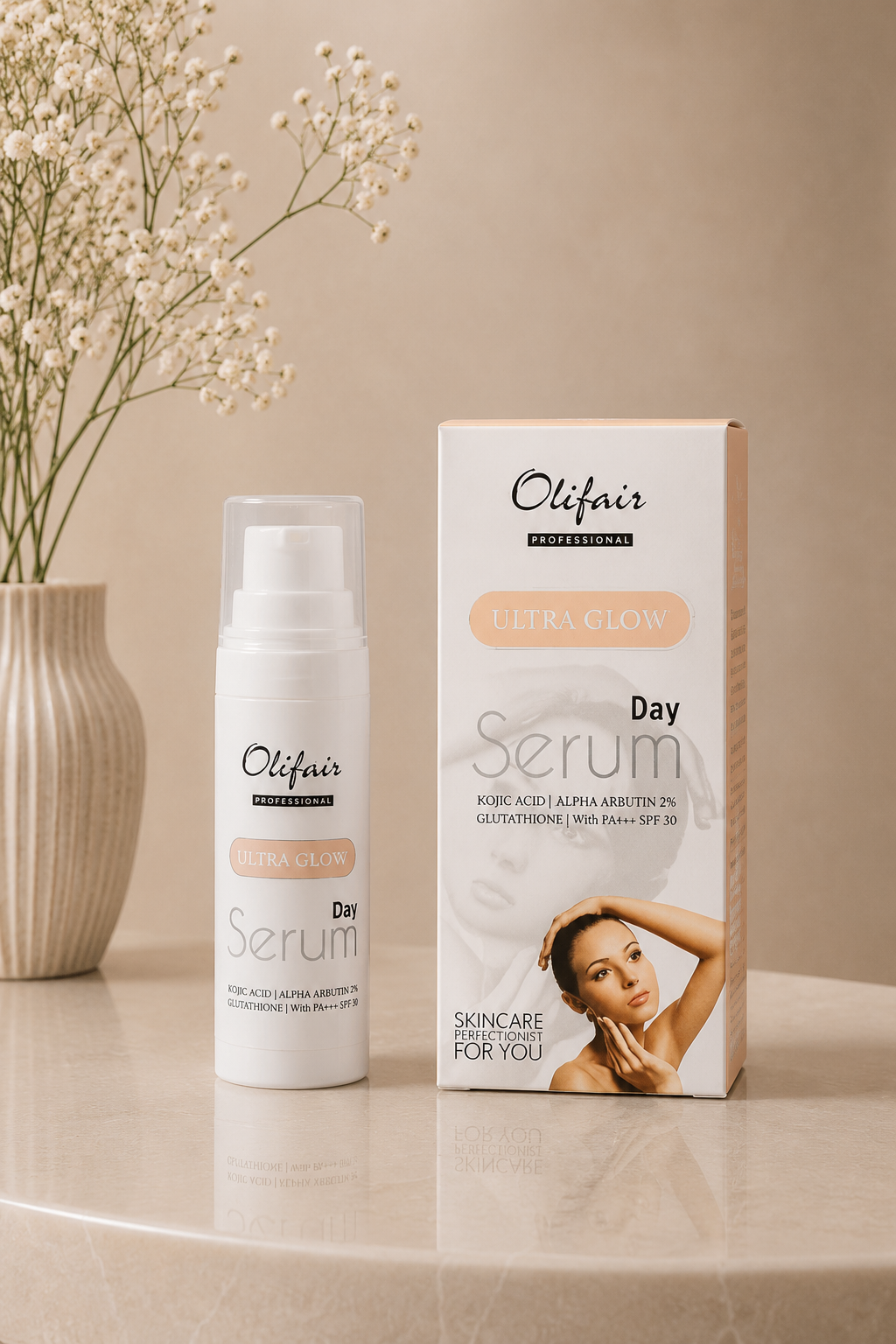 Olifair Ultra Glow Day Serum With PA++ SPF30