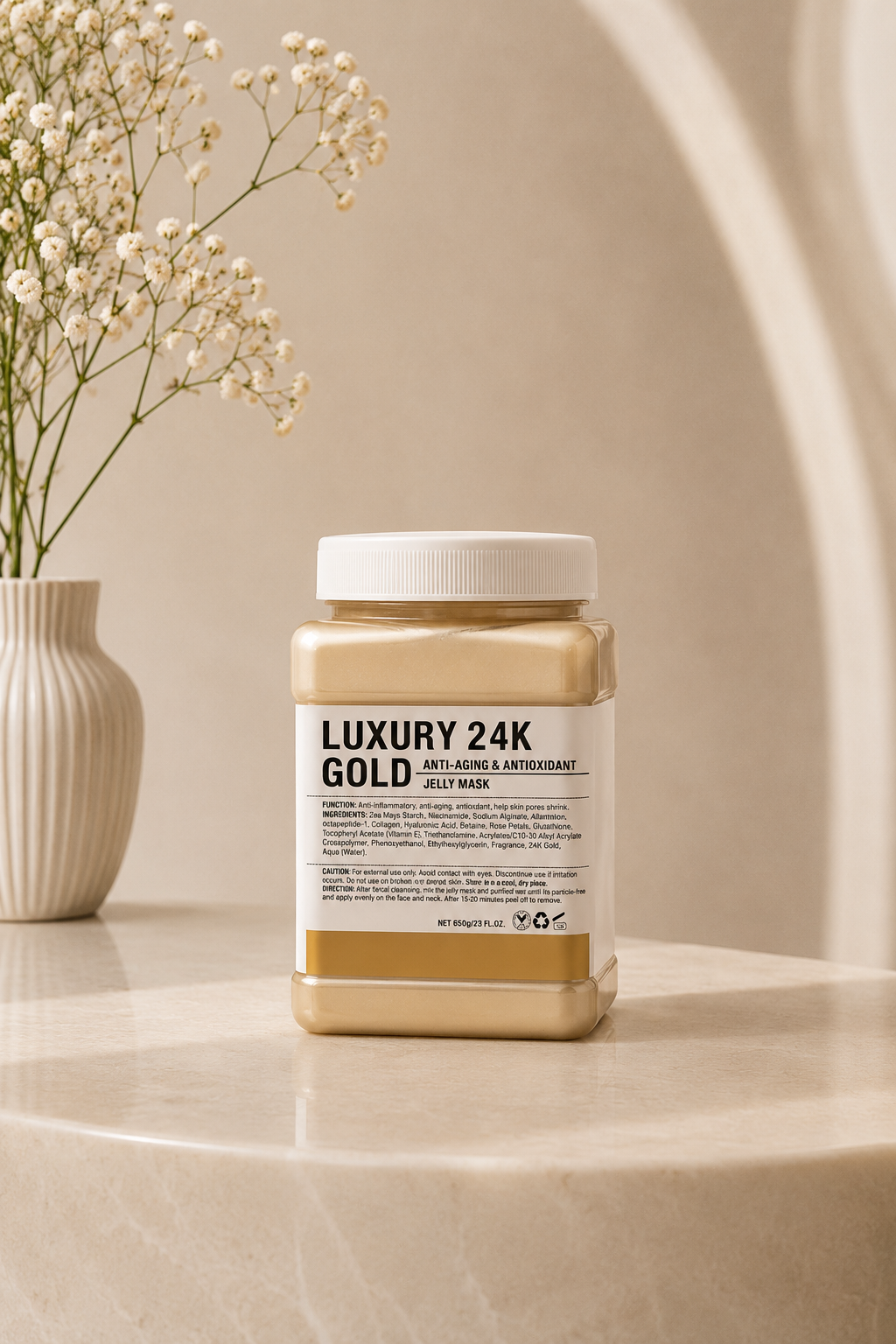 Dr.Meinaier Luxury 24K Gold Jelly Mask