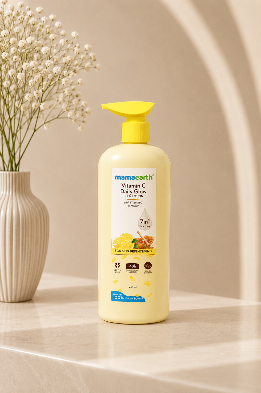Mamaearth Vitamin C Daily Glow Body Lotion