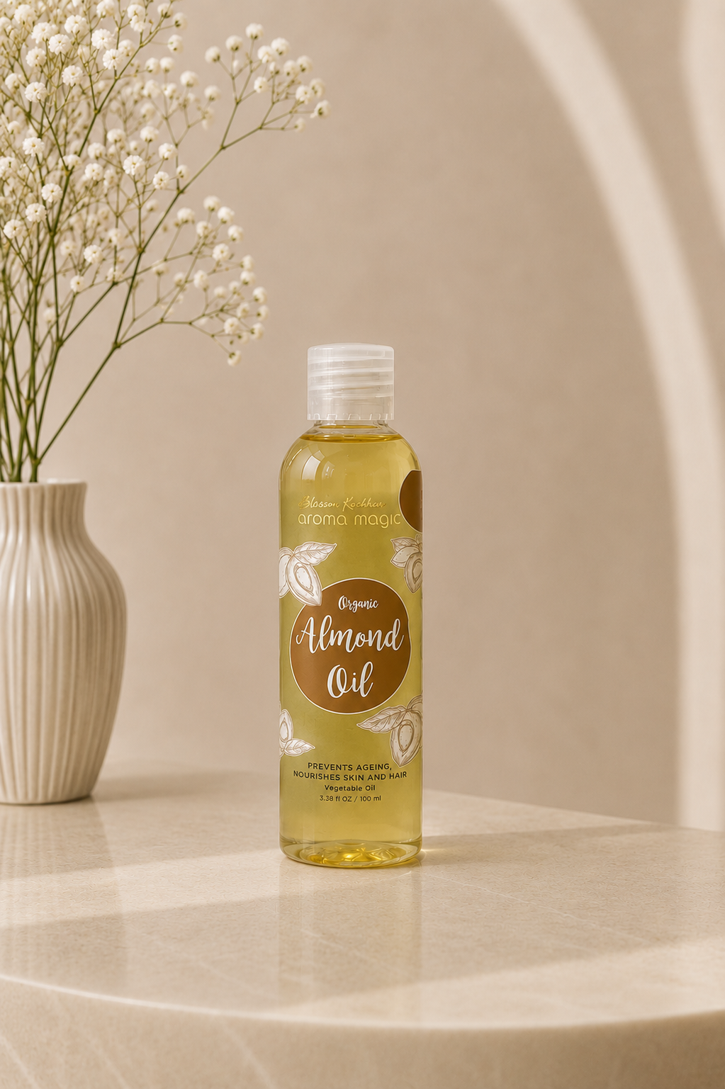Aroma Magic Organic Almond Oil