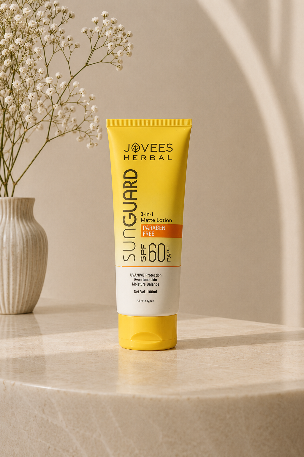 Jovees Sun Guard 3 In 1 Matte Lotion SPF 60