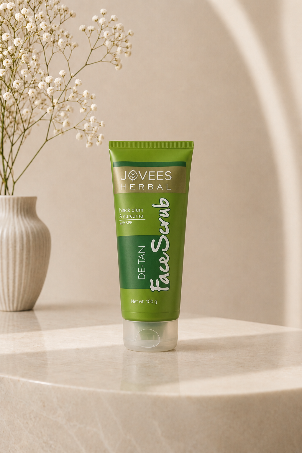 Jovees Ayurvedic De-tan Scrub