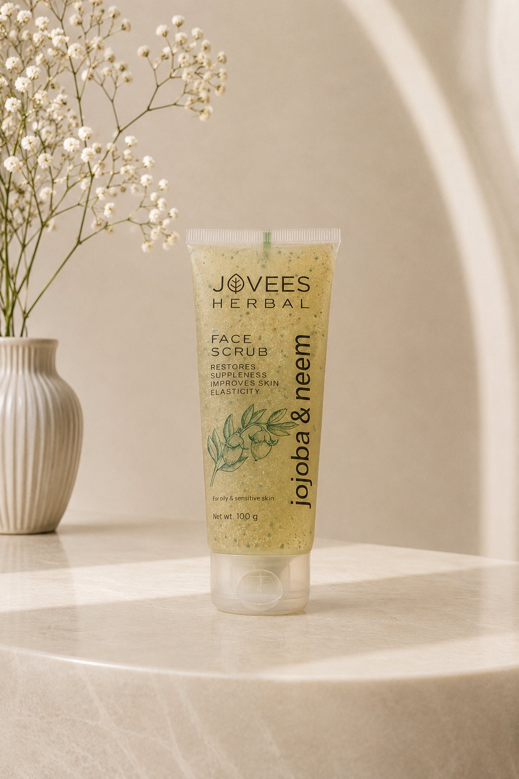 JOVEES JOJOBA and NEEM Face Scrub